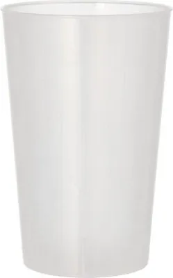 Produktbild von Mehrweg-Trinkbecher PP 0,5 l Ø 9,2 cm · 13,9 cm transluzent extra stabil