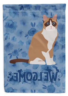 Productafbeelding van Tuinvlag Kat - Decoratie Vlag - Buiten Decoratie - Levendige Kleuren - Klein Formaat - Veelkleurig