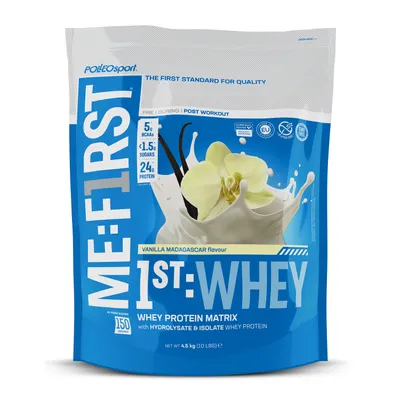 Immagine prodotto di Polleo Sport 1st Whey, 4,5 kg - Vaniglia Madagascar