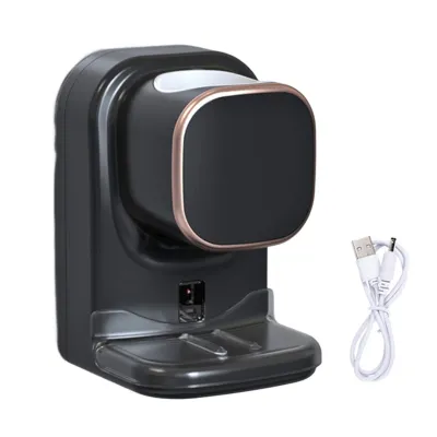 Produktbild von Elektrischer Zahnpastaspender automatischer Sensor USB-Ladevorgang langlebig Standby-Bequeme Badezimmerzubehör-Schwarz