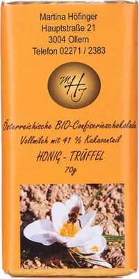 Produktbild von Schokolade Honig-Trüffel 70g