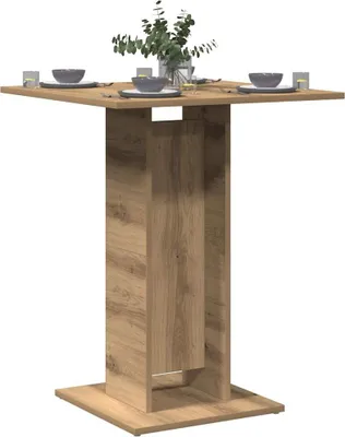 Obrázok produktu pre Maison Exclusive - Bistro stôl Artisan-dub 60x60x75 cm drevený materiál
