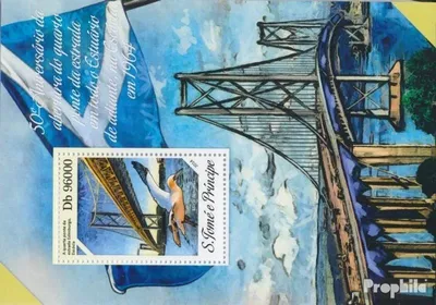 Produktbild von Briefmarken Sao Tome e Principe 2014 Mi Block 965 (kompl. Ausgabe) postfrisch Brücke