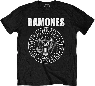 Produktbild von Ramones Hey Ho (Front & Back) Black 2XL T-Shirt