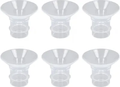 Image de 6 pièces d'embouts pour tétons, tire-lait mains libres, portable, Spectra 24 mm, protections, tétons de 19 mm