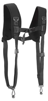 Productafbeelding van Solidchoice- Schouderriem Dubbel - Schouderband voor Camera - Zacht en Ademend - Schokabsorberend - Verstelbaar - Duurzaam Nylon Materiaal - Camera Strap