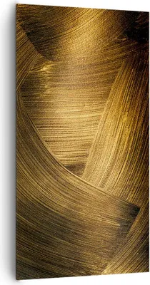 Produktbild von Bild auf Leinwand - Leinwandbild - Einteilig - Abstraktion Gold Textur - 65x120cm - Wand Bild - Wanddeko - Wandbilder - Leinwanddruck - Bilder - Wanddekoration - Leinwand bilder - PA65x120-4477