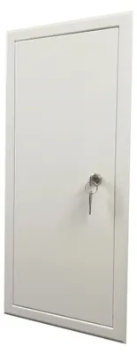 Produktbild von Laco Revisionsklappe DR-2 Metall weiß 30x60 cm mit Schlüssel