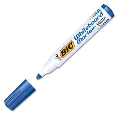 Obrázek produktu pro Překreslovací fix Velleda modrý pro bílou tabuli BIC