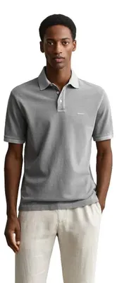 Produktbild von Gant 2014057 Kurzarm-poloshirt Grau L Mann Grau L