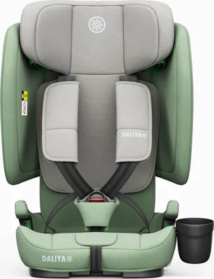 Produktbild von Daliya® JOYMAX i-Size Kindersitz, ISOFIX, Top Tether mit Warnmelder, für Kinder 76-150 cm, ab 15 Monaten, 9-36 kg, Autokindersitz | Grün