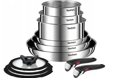 Produktbild von TEFAL Ingenio Emotion L897SB74 11-teiliges Topfset