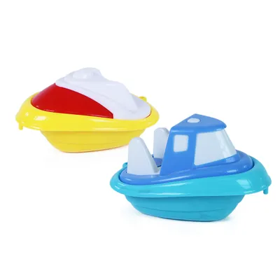 Image de Ensemble de bateaux sur sable 2pcs