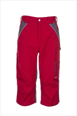 Produktbild von Planam Dreiviertel-Hose Plaline Gr. L rot/schiefer