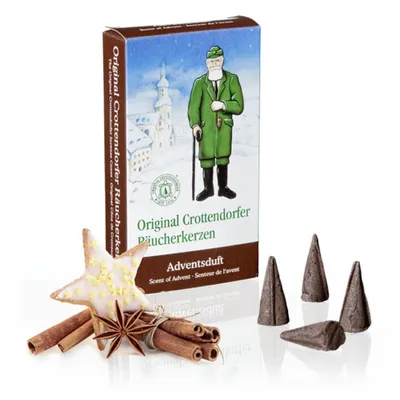 Produktbild von Original Crottendorfer - Räucherkerzen Räucherkegel Gr. M - Adventsduft