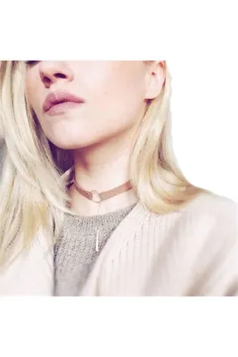 Zdjęcie produktu dla Carla Damski naszyjnik choker Huang brązowy