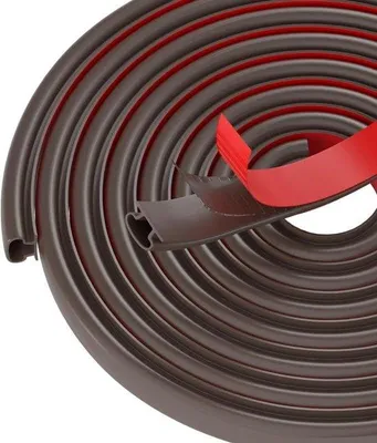 Image de Modèle en TPE 8M – Marron, autocollant, pour porte d'entrée, isolation phonique et thermique