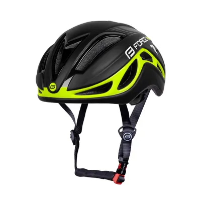 Produktbild von Force Rex Fahrradhelm schwarz-gelb S-M