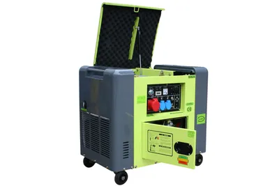 Zdjęcie produktu dla Varan Motors - 92625 Elektryczny generator wysokoprężny z wyciszeniem typu Panda 400V + 230V 6.25kVa