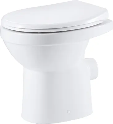 Produktbild von Primaster Stand WC spülrandlos Uora Tiefspüler weiß inkl. WC Sitz