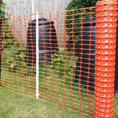 Obrázek produktu pro Značkovací síť BARRIER.NET, oranžová, plastová, 1 m, L-30 m, UV, HDPE, pro vymezení stavenišť a pozemků