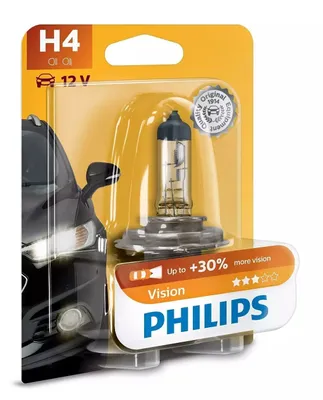 Obrázok produktu pre Philips Vision 12342PRB1, 60 W, 12 V, H4, Halogén, 3200 K, 1 kusov
