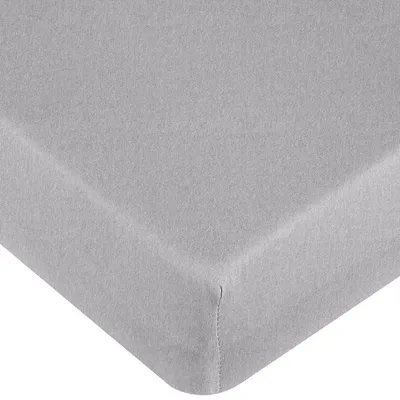 Produktbild von Träumeland Spannbetttuch Jersey 40 x 90 cm dunkelgrau