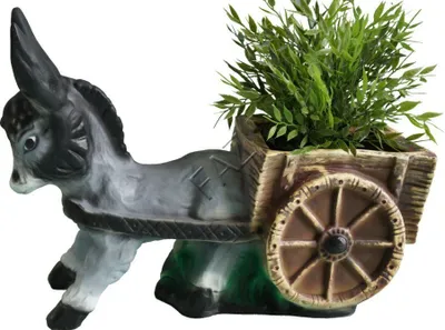 Obrázek produktu pro Designová socha osla, zahradní dekorace, socha, figurka, dekorace