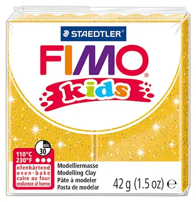 Produktbild von Staedtler 8030112, Modellierton, Gold, Kind, 1 Farben, 110 °C, 30 min