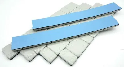 Productafbeelding van Balansgewichten 360g Zilver 6x60g voor Velgen