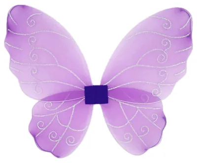 Immagine prodotto di Ali da fata viola per bambina Principessa Tiny - Viola | by Labay