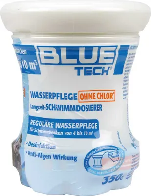 Produktbild von Bestlivings Poolwasserpflege Schwimmdosierer, All-in-1, Langzeit, Ohne Chlor, Brom-Basis, für 4-10m\u00b3 Becken, 1-2 Monate, Schwimmer kippt zur Seite
