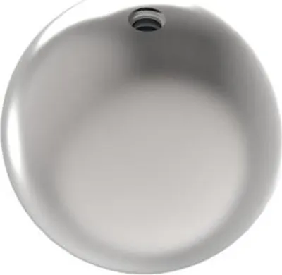 Obrázok produktu pre Guľa ∅60 mm / závit M8 Koncový uzáver Uzáver z nehrdzavejúcej ocele Zástrčka Výplňová tyč Trubkové zábradlie Balkónová guľatá rúrka V2A leštená K320 Dutá guľová koncovka