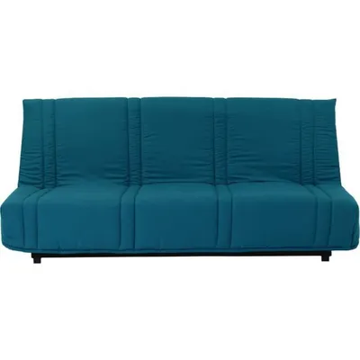 Produktbild von 3-Sitzer-Schlafsofa – Entenblau – 193 x 92 cm – LENA