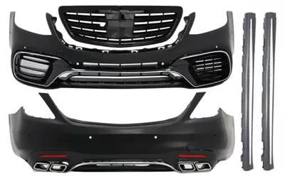 Produktbild von Body Kit für MERCEDES S-Klasse W222 Facelift 13-17 Stoßstange Gitter S63 Look.