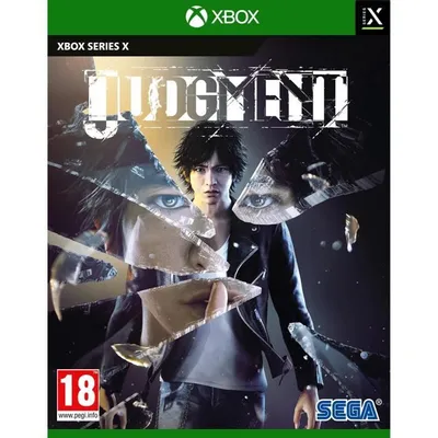 Produktbild von SEGA Judgment, Xbox Series X, M (Reif), Physische Medien
