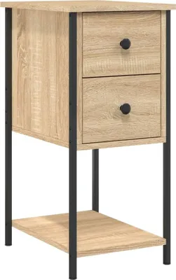 Produktbild von Nachttisch Sonoma-Eiche 32x42x70 cm Holzwerkstoff
