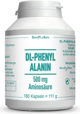 Produktbild von Dl-Phenylalanin 500 mg Aminosäure rein Kapseln 180 St