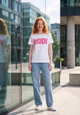 Produktbild von salzhaut Damen Shirt STEENTJE - MOIN Herzen XL