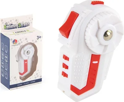 Zdjęcie produktu dla Dekompresja uchwyt Toy Finger Prezenty na urodziny Red and White