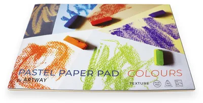 Produktbild von Artway A4 Pastellpapierblock, Ideal für Weiche Pastellkreiden, Ölpastelle, Paste