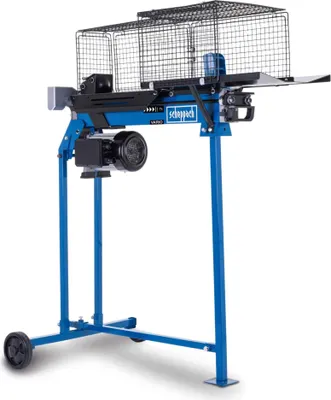 Image de Scheppach fendeur de bois couché HL760LS fendeur de bois de chauffage | électrique 230V | 2200W | puissance de fendage 7 tonnes | longueur de fendage 520mm | support inclus