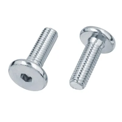 Immagine prodotto di Viti a testa piatta M8 x 25 con esagono incassato 10 viti per mobili Connettori per mobili