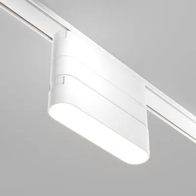 Produktbild von MAYTONI Verstellbarer Adapter – Zubehör für das Radity Magnetschienensystem, weiß, TRA084FC-11SW