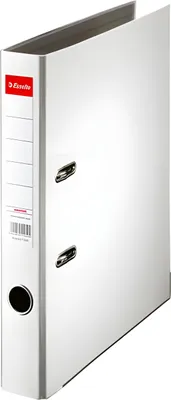Image de Classeur à levier A4 Esselte Economy, dos 5 cm, blanc