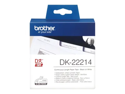 Obrázek produktu pro Dk22214 Brother Pt Ql550 Etiketten Weiss