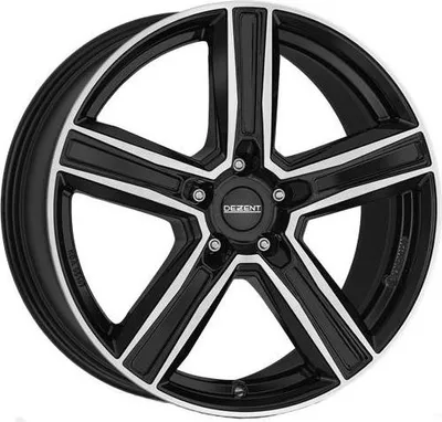 Produktbild von ALUFELGE DEZENT KG dark 7.5x20 5x108 ET 41 BLACK/POLISHED