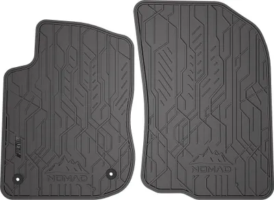 Immagine prodotto di Tappetini Tappetini in gomma Tappetini per auto per Peugeot 2008 I 2013-2019 Gomma nera 2 pz