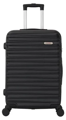 Produktbild von Trolley ADC Palma Großer Koffer 75 cm, Hartschalenkoffer ABS, 4 Rollen 360° – Schwarz
