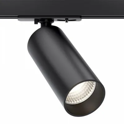 Immagine prodotto di Faretto Per Binario Focus Led Moderno Alluminio Nero 1 Luce